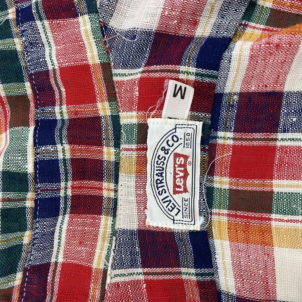 Vintage White Tag‎ Levi's Flannel M